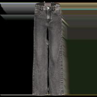 Vingino winter jeansbroek meisjes - grijs - Giulia icon - wide leg fit - thumbnail