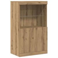 Dressoir Bruin 60 x 37 x 100 cm Bewerkt hout - thumbnail