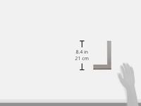 HELIOS PREISSER 0370205 Blokhaak 200 x 130 mm 90 ° - thumbnail