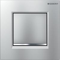Bedieningsplaat Geberit Type 20 Pneumatisch Sqaure Mat Chroom - thumbnail