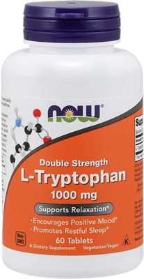 L-Tryptophan Double Strength 1000mg 60tabl