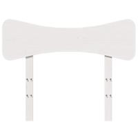 Hoofdbord 90 cm massief grenenhout wit - thumbnail