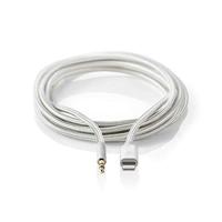 Nedis Lightning-Adapter | Apple Lightning 8- Pins naar 3,5 mm Male | 1 m | Nylon | 1 stuks - CCTB39940AL10 CCTB39940AL10 - thumbnail