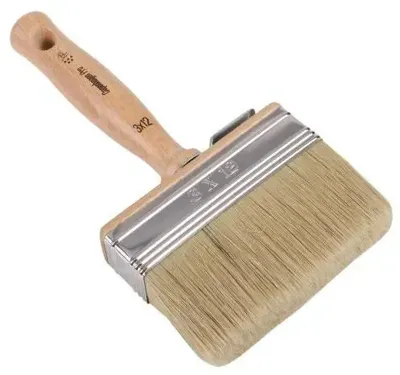 Copenhagen Pro Classic blokwitter - maat 3 x 12 - wit Chinees varkenshaar mix - houten steel - 23.231.32