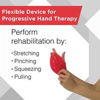 Theraband Hand XTrainer - Rood - Beginner - thumbnail