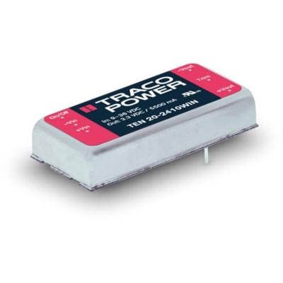 TracoPower TEN 20-2411WIN DC/DC-converter, print 24 V/DC 5 V/DC 4 A 20 W Aantal uitgangen: 1 x Inhoud 1 stuk(s) TracoPower TEN 20-2411WIN DC/DC-converter, print 24 V/DC 5 V/DC 4 A 20 W Aantal uitgangen: 1 x Inhoud 1 stuk(s)