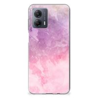 Smartphone hoesje Motorola Moto G53 Pink Purple Paint - thumbnail