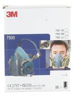 3M 7503 Halfgelaatsmasker Zonder filter Maat: L EN 140 DIN 140 - thumbnail