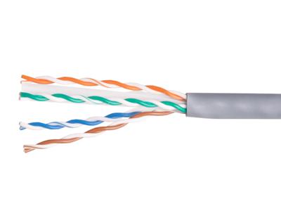 Equip 401496 305m Cat6a U/UTP (UTP) Grijs netwerkkabel