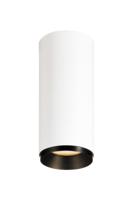 SLV OpbouwspotNuminos S Dali cilinder wit/zwart 2700K - 36gr - 1004415 - thumbnail