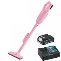 Makita CL108FDSAP Steelstofzuiger roze 12V Max 2.0Ah - thumbnail