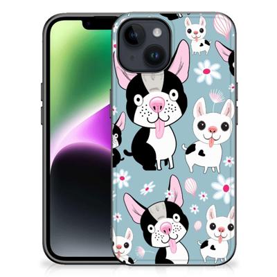 iPhone 15 Dierenprint Telefoonhoesje Hondjes
