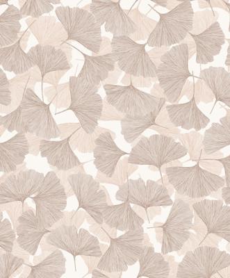 Noordwand Behang met ginkgo bladeren - 35780