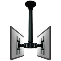 Newstar FPMA-C200D Flatscreen Plafondsteun Zwart - thumbnail