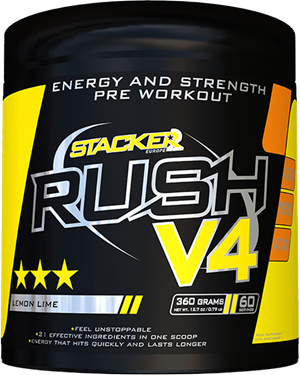 Stacker2 Rush V4 Lemon Lime (360 g) Stacker2 Rush V4 Lemon Lime (360 g)