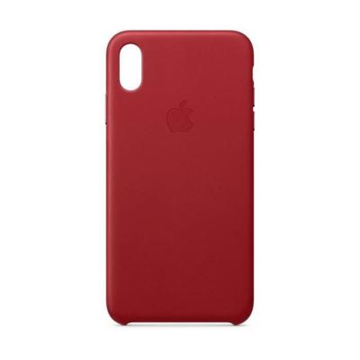 (PRODUCT) RED - Achterzijde behuizing voor mobiele telefoon - leer - rood - voor iPhone XS Max (PRODUCT) RED - Achterzijde behuizing voor mobiele telefoon - leer - rood - voor iPhone XS Max