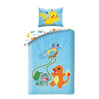 Pokemon Squirtle Dekbedovertrek 140 x 200 cm (70 x 90 cm) polyester