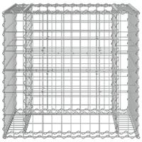 Tuinbank met schanskorf geïmpregneerd grenenhout - thumbnail
