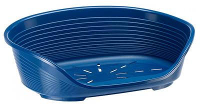 FERPLAST Siesta Deluxe 6 Mand - 70,5x52x23,5 cm - Blauw - Voor honden en katten