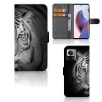 Motorola Edge 30 Ultra | Telefoonhoesje | Met pasjeshouder | Tijger - thumbnail
