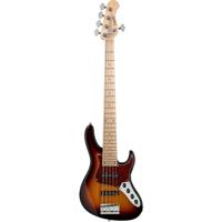 Sadowsky MetroLine 24-5 Vintage Ash 59 Burst Transparent High Polish 5-snarige elektrische basgitaar - thumbnail