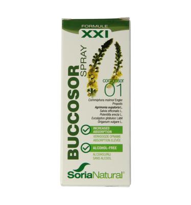 Soria Natural Composor 1 buccosor spray XXI 30 Milliliter