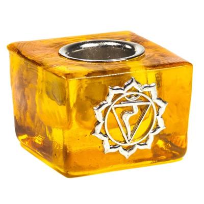 Kaarshouder Kubus Solar Plexus Chakra