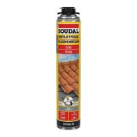 Schuim Soudal Polyurethaan Pistool Dak Grijs 750 ml - thumbnail