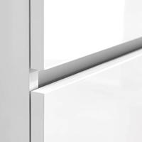 Tiger Loft Hoge Kolomkast 40x35x160 cm Hoogglans Sneeuwwit - thumbnail