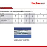 Fischer 050351 N 5 x 40/15 S Spijkerplug 40 mm 5 mm 100 stuk(s) - thumbnail