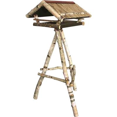 Siena Garden 50038 Vogelvoederhuis 52x55x25 cm, berkenhout 1 stuk(s)