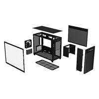 Asus Prime AP201 TG Zwart - thumbnail