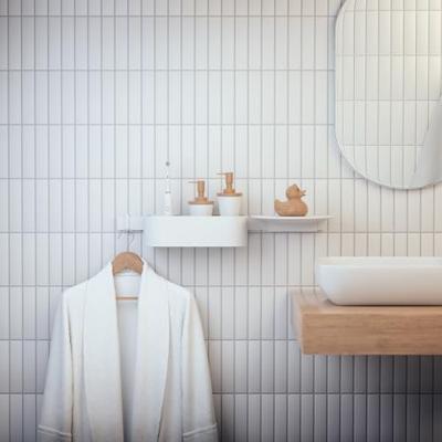 Hansgrohe Planchet WallStoris Mat Wit