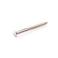 Houtschroef mess vernikkeld lk 3.5x16mm DIN95 - thumbnail