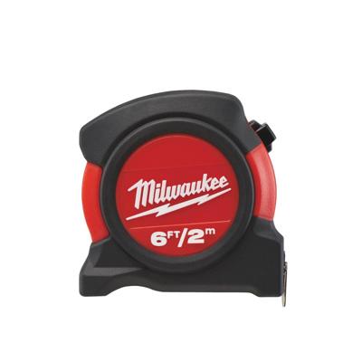 Milwaukee Rolmaat 2m / 6ft x 13mm - 4932501679 Milwaukee Rolmaat 2m / 6ft x 13mm - 4932501679