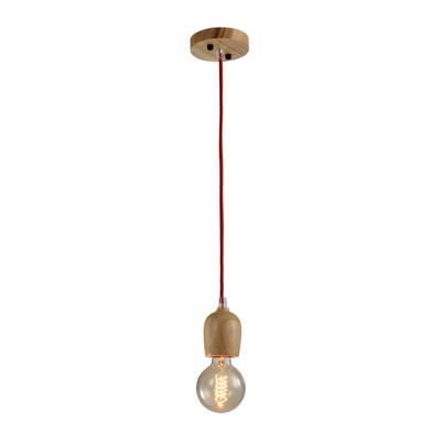 QUVIO Hanglamp hout - QUV5043L-WOOD