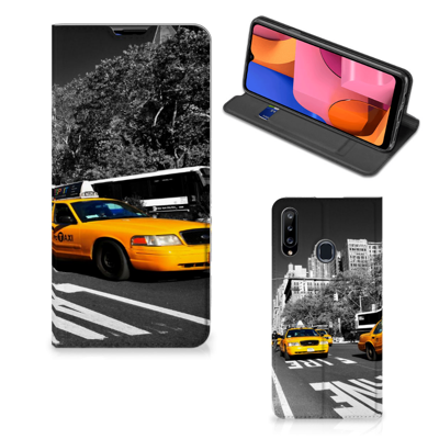 Samsung Galaxy A20s | Book Cover | New York Taxi