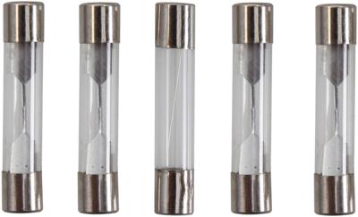 HERTH+BUSS Assortiment glazen zekeringen glass fuse set 5 pcs. 5-30 a