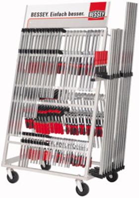 Bessey Lijmtangenwagen, incl. lijmtangen - ZW2-A99-2K - ZW2A992K