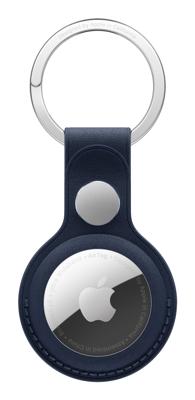Apple FineWoven AirTag‑sleutelhanger - Diepblauw ​​​​​​​