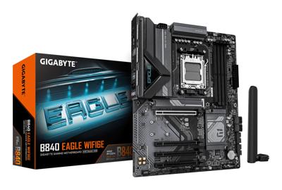Gigabyte B840 EAGLE WF6E Moederbord Socket AMD AM5 Vormfactor ATX Moederbord chipset AMD® B840