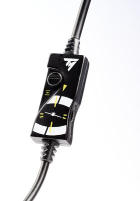 Thrustmaster Headset Over Ear headset Kabel Stereo Grijs, Metallic Volumeregeling, Microfoon uitschakelbaar (mute) Gamen