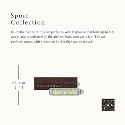 Rituals Life Is A Journey Leather & Patchouli - Houder + 2 Refills 3g 6 g