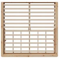 Bedframe met opslag Massief grenenhout 210 x 118 x 30 cm - thumbnail