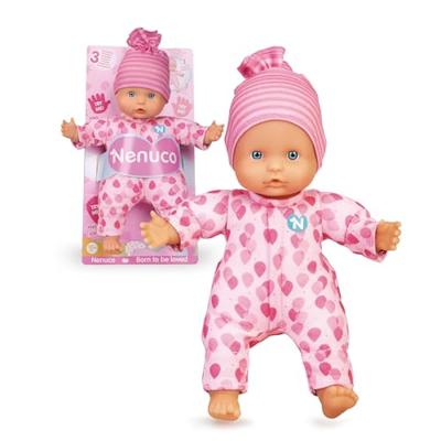 Famosa Nenuco zachte babypop met 3 functies ongeveer 25 cm groot