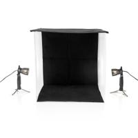 Nedis Fotostudioset | 400 lm | Opvouwbaar | Inclusief reistas | Zwart | 1 stuks - SKT012WT SKT012WT - thumbnail