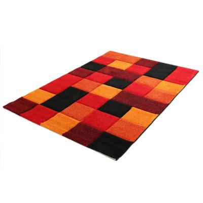 Vloerkleed Brilliance 656-110 Red-200 x 200 cm