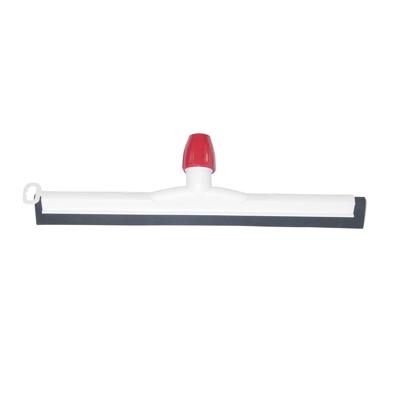 Kunststof vloertrekker 45 cm zwart natuurrubber