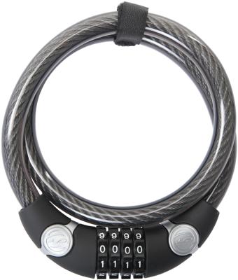 CONTEC cijfer-kabelslot "ecoloc" ct comb.cable lock ecoloc 15mm x 85cm black