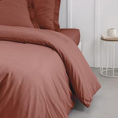 Dekbedovertrek TODAY Rood Terra cotta 240 x 260 cm